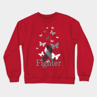 Fighter! Diabetes Ribbon Crewneck Sweatshirt